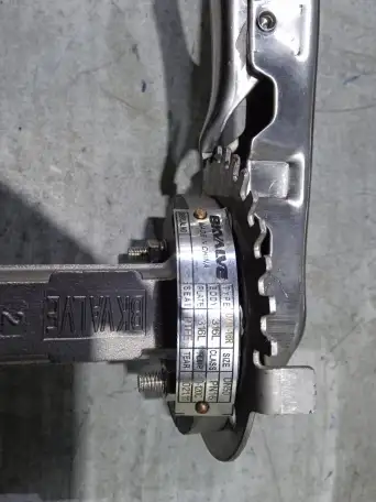 Поворотная заслонка - Дисковый затвор - Запорная арматура из нержавеющей стали, фотография 7