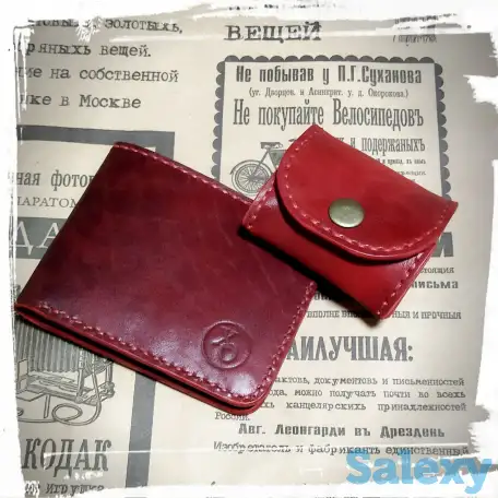 Продам портмоне из натуральной кожи, фотография 1