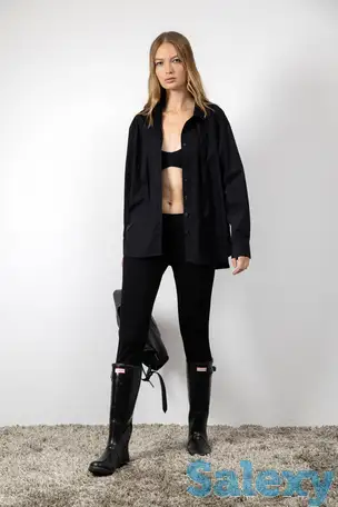 Рубашка в черном цвете vassa&co, фотография 1