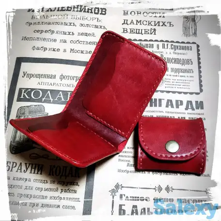 Продам портмоне из натуральной кожи, фотография 3