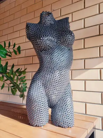 Скульптура из гаекметалла, фотография 2