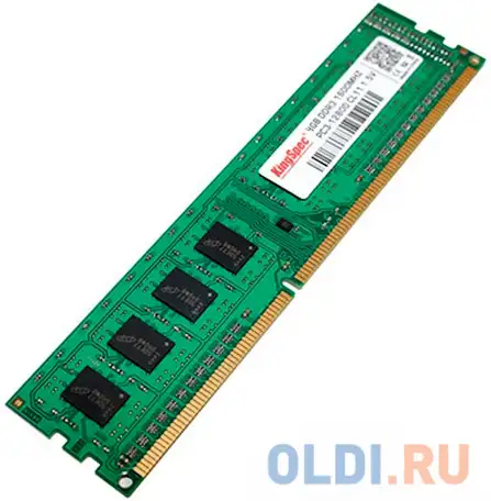 Память ddr3 4gb 1333mhz kingspec ks1333d3p15004g rtl pc3-12800 cl11 dimm 240-pin, фотография 1