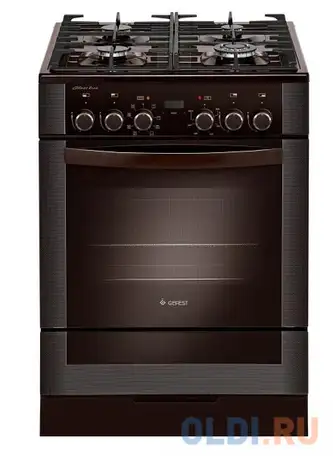 Газовая плита gefest 6502-03 0245 коричневый, фотография 1