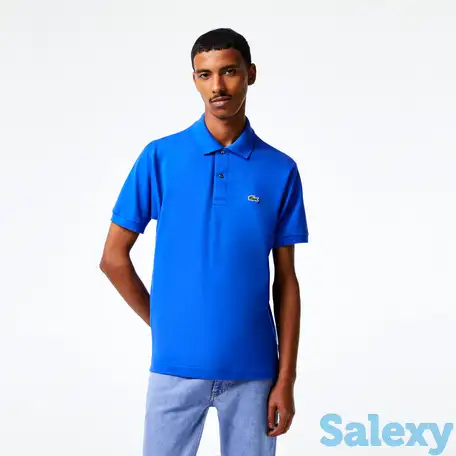 Мужское поло lacoste l1212 classic fit, фотография 1
