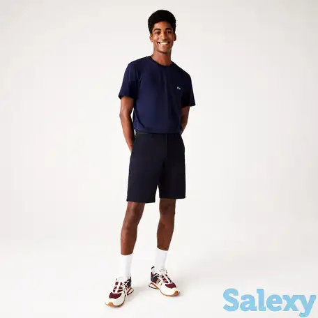Мужские шорты  lacoste из эластичного хлопка, фотография 1