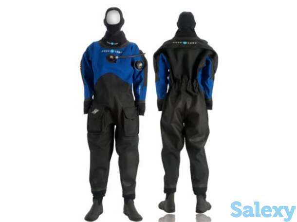 Гидрокостюм для дайвинга сухой aqualung tri-light 2012 - задняя молния, фотография 1