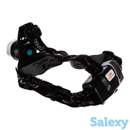 Аккумуляторный налобный фонарь smartbuy 5 вт led (sbf-hl023)/50, фотография 2