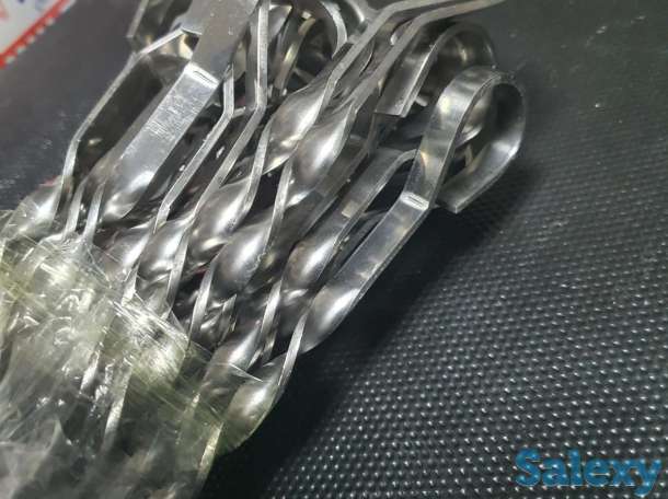 Шампуры палочки шашлычные большие, нержавейка Супер Качество, фотография 1