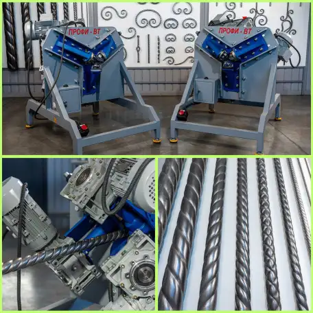 Кузнечно-гибочные станки серии ПРОФИ - для художественной ковки, гибки и формовки металлопроката, фотография 9