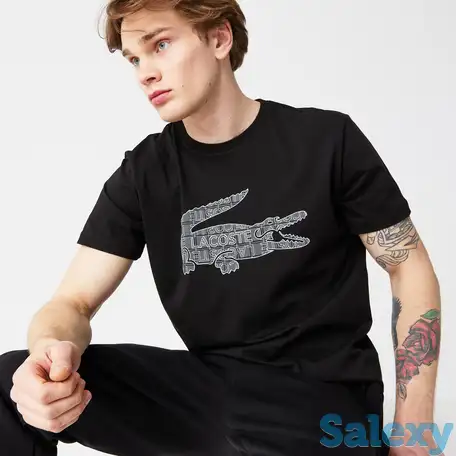 Мужская футболка lacoste regular fit, фотография 1