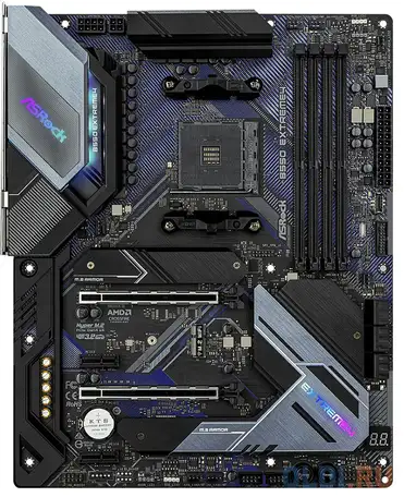 Материнская плата asrock b550 extreme4 socket am4 amd b550 4xddr4 2xpci-e, фотография 1