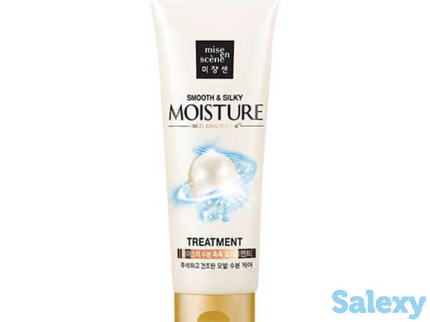 Маска для волос mise-en-scène pearl smooth & silky moisture treatment, фотография 1