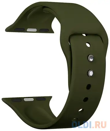 Ремешок lyambda altair для apple watch тёмно-оливковый ds-aps08-40-ol, фотография 1