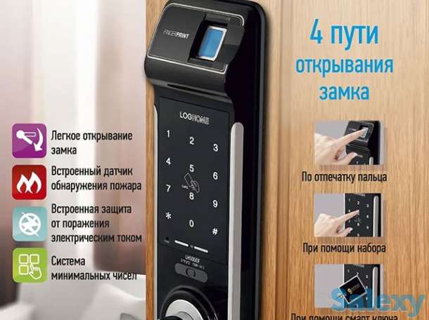 Электронные дверные замки из Южной Кореи, фотография 1