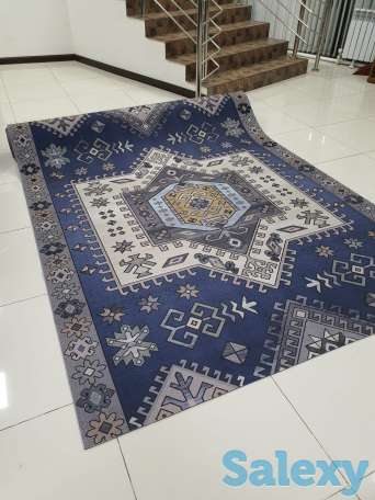 Коврик Голубой Кечуа ковер ковровая дорожка Ширина 200 см, фотография 8