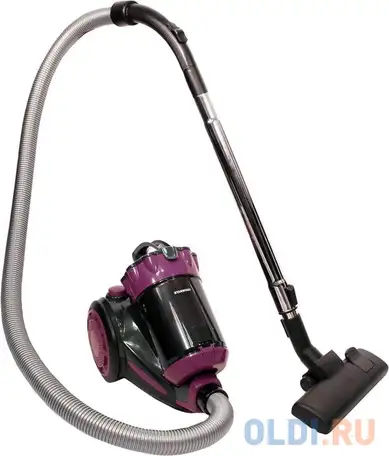Пылесос starwind scv2030 сухая уборка фиолетовый чёрный, фотография 1