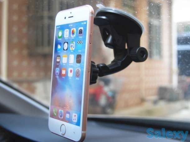 Продам регулируемый универсальный автомобильный магнитный держатель для смартфона на стекло, T05C, фотография 1