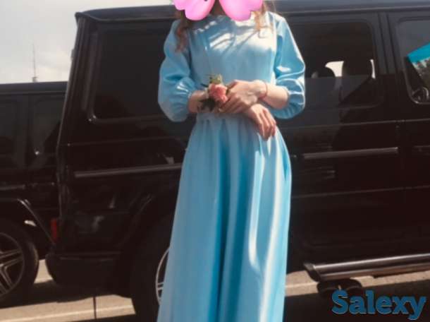 Продам атласное платье, фотография 1