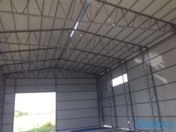 Металлические быстровозводимые ангары и любые металлоконструкции, фотография 3