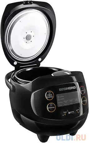 Мультиварка redmond rmc-03 350 вт 2 л черный, фотография 1