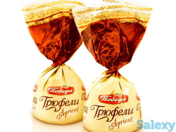 Трюфели шоколадные с кусочками абрикоса, фотография 1