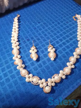 Продам коллекцию колье и серьги ручной работы недорого, фотография 6