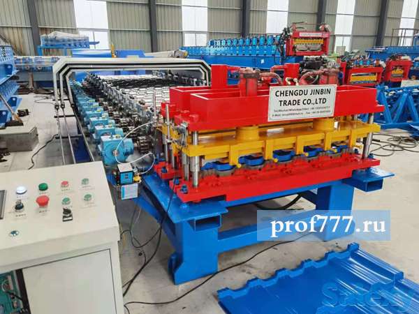 Оборудование для производства модульной металлочерепицы Dachpol Egeria из Китая, фотография 1