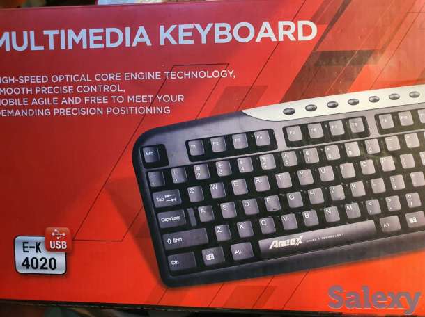 Клавиатура для компьютера с защитным покрытием, фотография 2