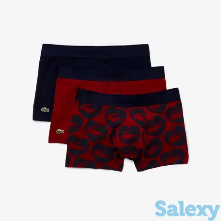 Мужское нижнее бельё lacoste saint valentine's (3 шт.), фотография 1