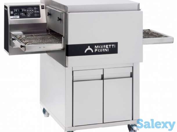 Печь для пиццы конвейерная Moretti Forni Т64E в комплекте со стендом T64 SC60., фотография 1