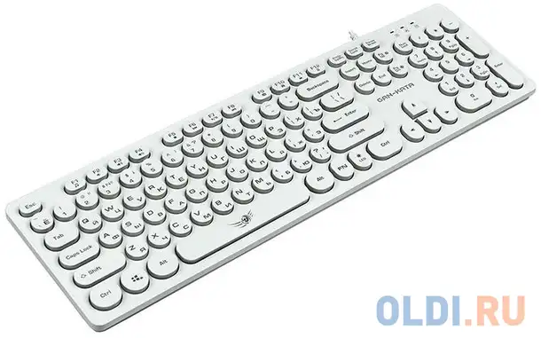 Клавиатура dialog kgk-16u white usb, фотография 1