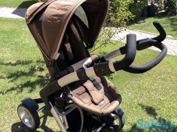 Супер удобная, легкая, стильная  коляска. 2 в 1, фотография 5