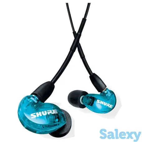 Беспроводные наушники shure se215 special edition blue, фотография 1
