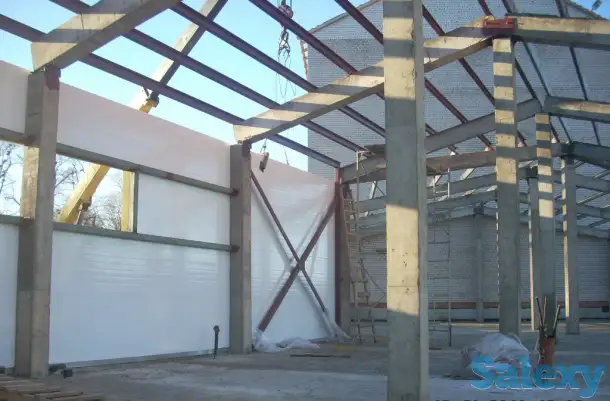 Монтаж сэндвич панелей, фотография 1