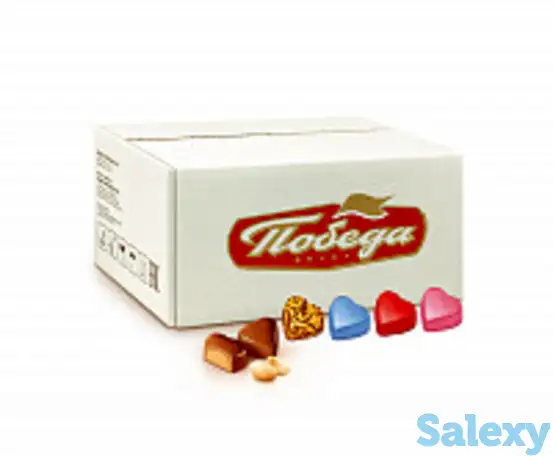 Конфеты шоколадные c ореховым кремом 