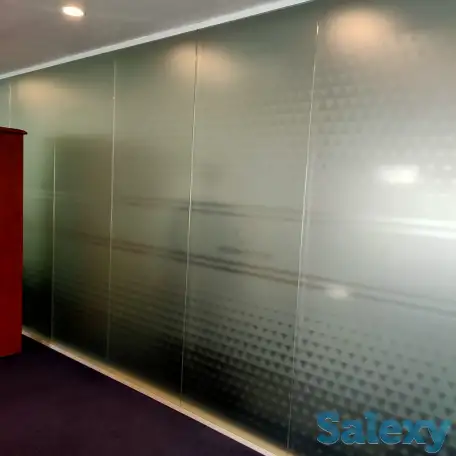 Офисные перегородки, перила, тонировка и ролл шторы, фотография 8