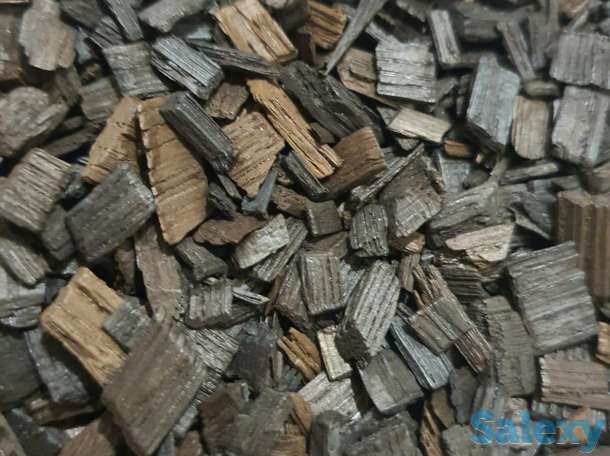 Щепа Кавказского дуба, Чипсы дубовые Сады Алтая сильный обжиг, фотография 3