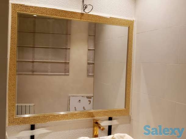 Изготовление зеркала, стекла, багет, фотография 5