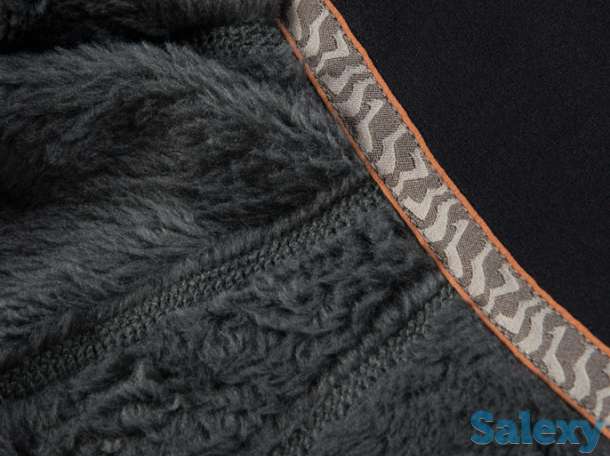 Куртка флисовая спортивная теплая сивера скарлат 2.0 порох/черная, фотография 7