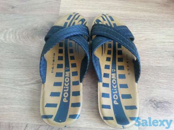 Шлепанцы (шлепки) 42 размер, фотография 1
