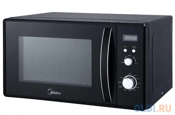 Микроволновая печь midea am823am9-b 800 вт чёрный, фотография 1