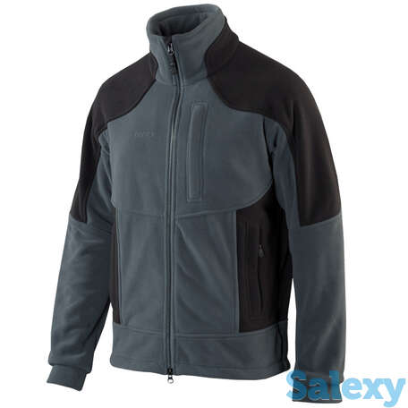 Куртка флисовая спортивная теплая сивера караган 2.0 порох/черный, фотография 1