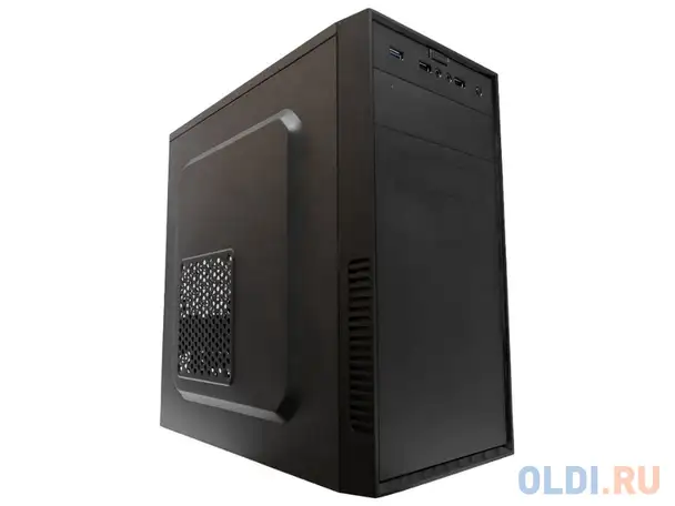Корпус microatx accord accord a-07b без бп чёрный, фотография 1
