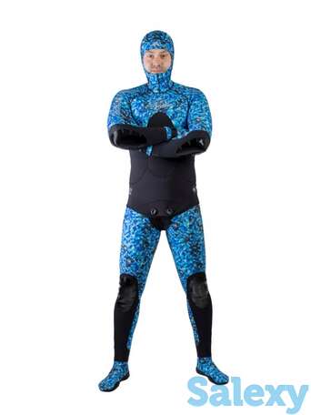 Гидрокостюм scorpena c3 - 1.5 мм blue camo, фотография 1