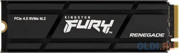 Ssd накопитель kingston fury renegade 2 tb pci-e 4.0 х4 sfyrdk/2000g, фотография 1