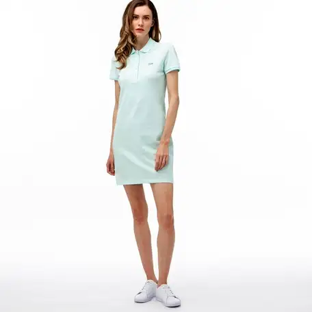 Женское платье-поло lacoste  slim fit, фотография 1