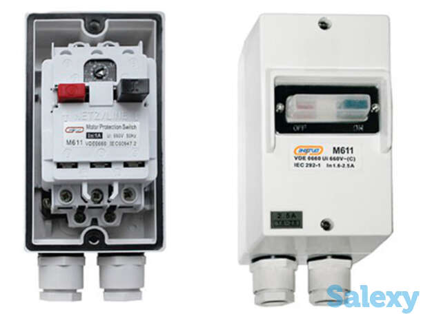Мотор-стартер М611 0,63А-1А Энергия (в корпусе), фотография 1