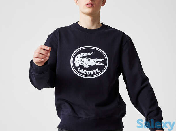 Флисовая толстовка lacoste unisex с 3d-логотипом, фотография 1