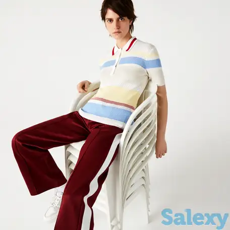 Женский свитер lacoste в полоску, фотография 1