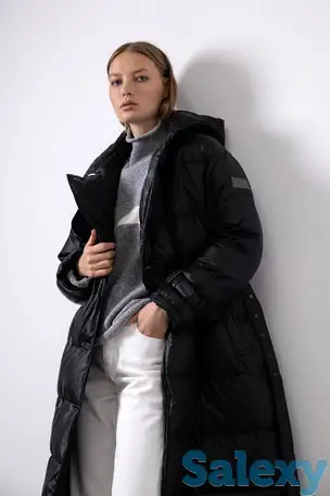 Пальто на молнии с капюшоном на кнопках vassa&co, фотография 2